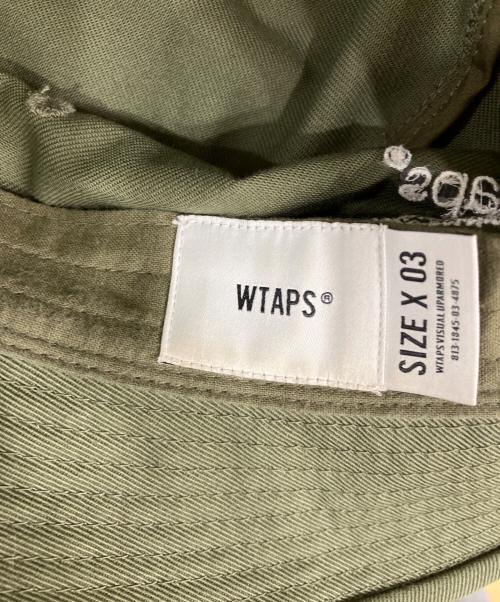 WTAPS（ダブルタップス）WTAPS (ダブルタップス) JUNGLE 02/HAT/COTTON.TWILL　ジャングル ゼロツー / ハット / コットン ツイル　バケットハット カーキ サイズ:03の古着・服飾アイテム