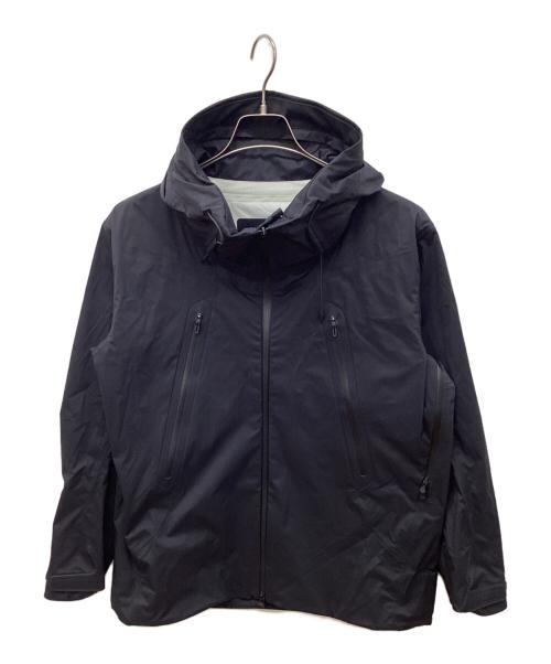 DESCENTE ALLTERRAIN（デザイント オルテライン）DESCENTE ALLTERRAIN (デザイント オルテライン) HARD SHELL JACKET CREAS ブラック サイズ:Mの古着・服飾アイテム