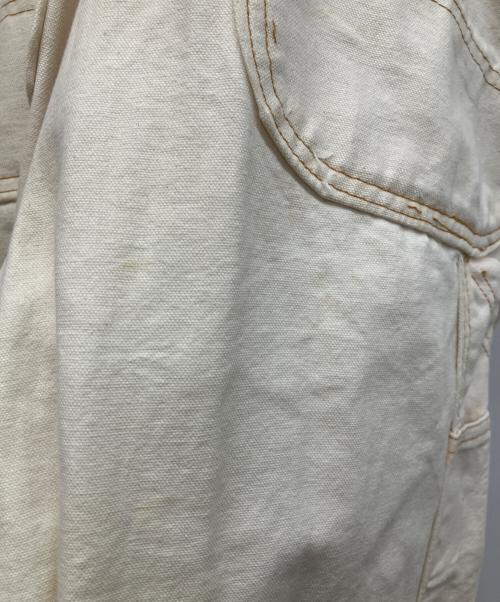 big mac（ビッグマック）big mac (ビッグマック) 70'sダブルニーオーバーオール ホワイト サイズ:不明の古着・服飾アイテム