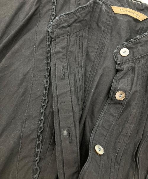 Curensology（カレンソロジー）Curensology (カレンソロジー) コットンレースオールインワン ブラック サイズ:FREEの古着・服飾アイテム