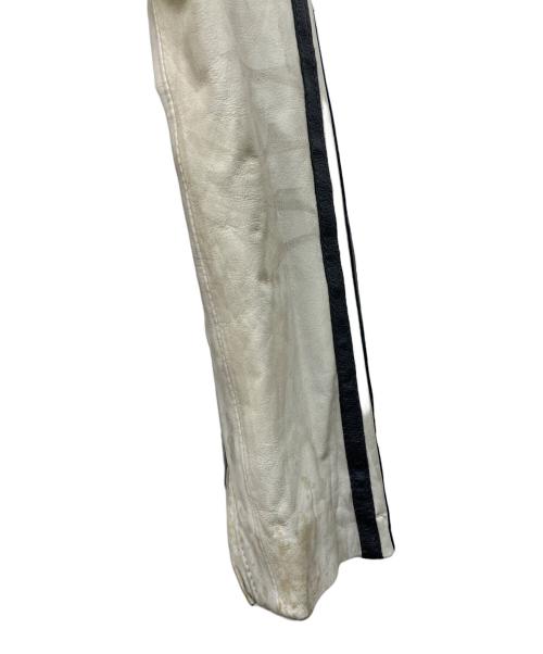 Schott（ショット）Schott (ショット) クラシックレーサーレザージャケット ホワイト サイズ:Lの古着・服飾アイテム