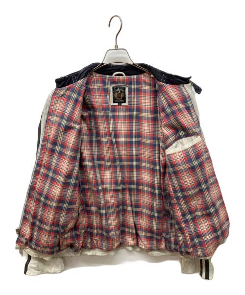 Schott（ショット）Schott (ショット) クラシックレーサーレザージャケット ホワイト サイズ:Lの古着・服飾アイテム