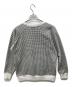 stussy (ステューシー) ギンガムチェックスウェット ホワイト×ブラック サイズ:L：5000円