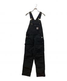CarHartt（カーハート）の古着「DUCK UNLINED BIB OVERALLS」｜ブラック