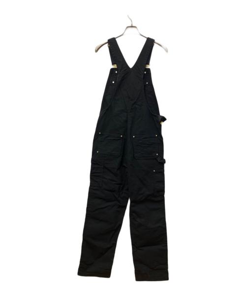 CarHartt（カーハート）CarHartt (カーハート) DUCK UNLINED BIB OVERALLS ブラック サイズ:W30×L32の古着・服飾アイテム