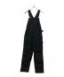 CarHartt (カーハート) DUCK UNLINED BIB OVERALLS ブラック サイズ:W30×L32：10000円