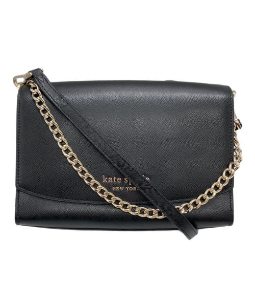 Kate Spade（ケイトスペード）Kate Spade (ケイトスペード) カーソン コンバーチブル クロスボディ ブラックの古着・服飾アイテム