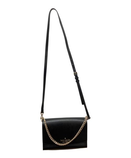 Kate Spade（ケイトスペード）Kate Spade (ケイトスペード) カーソン コンバーチブル クロスボディ ブラックの古着・服飾アイテム
