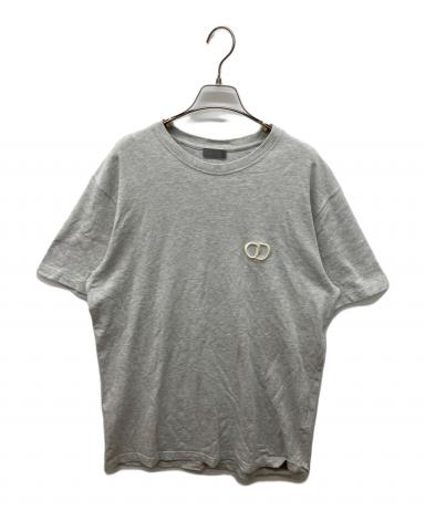 中古・古着通販】DIOR (ディオール) CDアイコンロゴTシャツ グレー