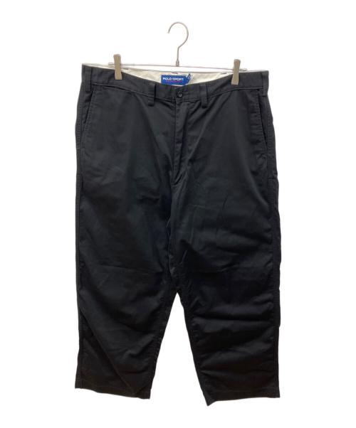 POLO SPORT（ポロスポーツ）POLO SPORT (ポロスポーツ) コットンパンツ ブラック サイズ:W36×L32の古着・服飾アイテム