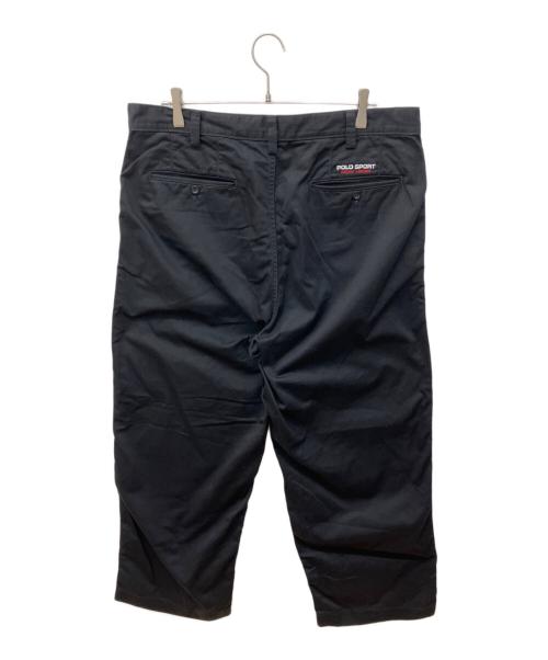 POLO SPORT（ポロスポーツ）POLO SPORT (ポロスポーツ) コットンパンツ ブラック サイズ:W36×L32の古着・服飾アイテム