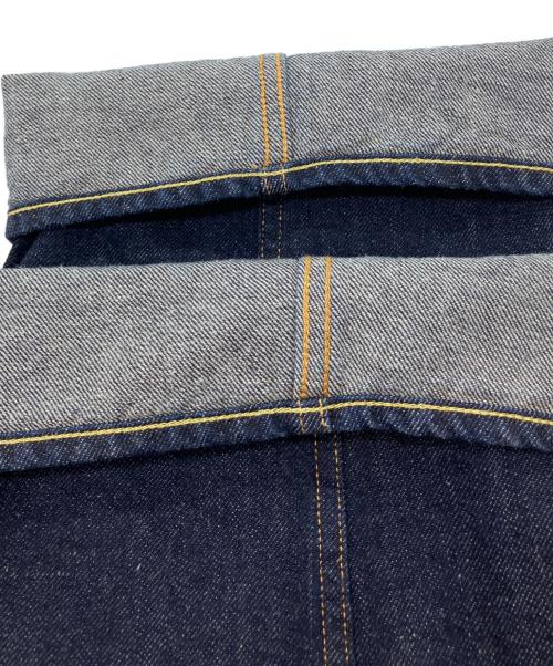 YAECA（ヤエカ）YAECA (ヤエカ) No.34 Denim Baggy インディゴ サイズ:36の古着・服飾アイテム