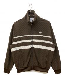 adidas（アディダス）の古着「モノグラムトラックトップ」｜ブラウン