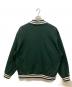 LACOSTE (ラコステ) BEAMS (ビームス) 別注スウェットスタジャン グリーン サイズ:5：9000円