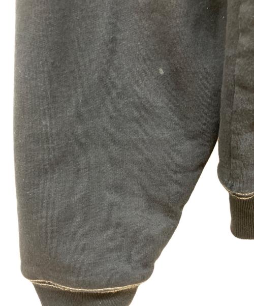 stussy（ステューシー）stussy (ステューシー) Double Face Label Full Zip Hoodie ブラック サイズ:Ｍの古着・服飾アイテム