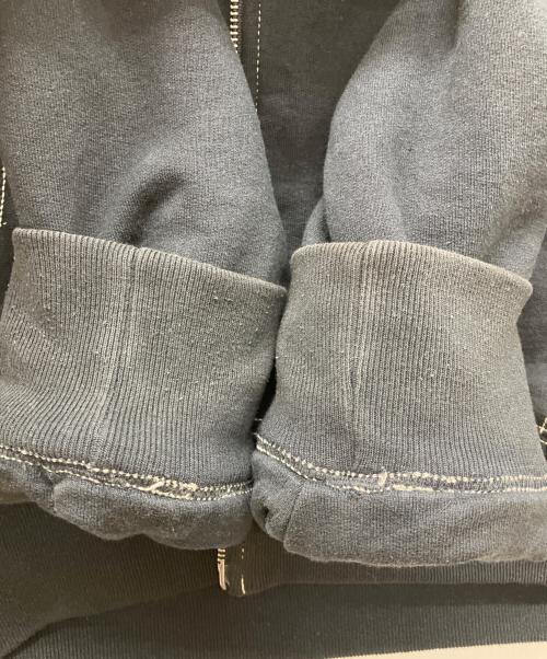 stussy（ステューシー）stussy (ステューシー) Double Face Label Full Zip Hoodie ブラック サイズ:Ｍの古着・服飾アイテム
