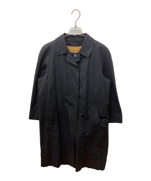 BURBERRY LONDON（バーバリーロンドン）BURBERRY LONDON (バーバリーロンドン) ライナー付ステンカラーコート ブラック サイズ:11の古着・服飾アイテム