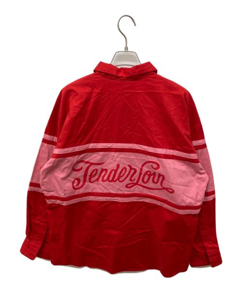 TENDERLOIN（テンダーロイン）TENDERLOIN (テンダーロイン) ワークシャツ レッド サイズ:Sの古着・服飾アイテム