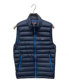 Patagonia（パタゴニア）の古着「ダウン・セーター・ベスト」｜ブルー