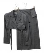 MAISON SPECIALメゾンスペシャル）の古着「ジャケット2Wayワンピース」｜グレー