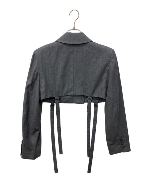 MAISON SPECIAL（メゾンスペシャル）MAISON SPECIAL (メゾンスペシャル) ジャケット2Wayワンピース グレー サイズ:36の古着・服飾アイテム