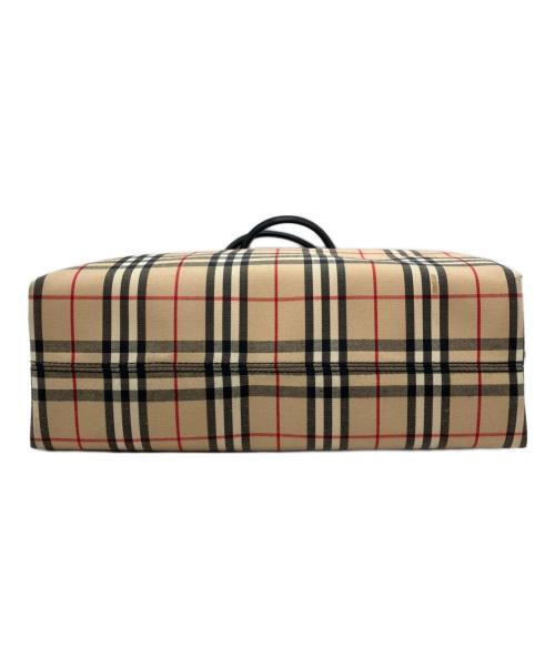 BURBERRY（バーバリー）BURBERRY (バーバリー) ノヴァチェックトートバッグ ベージュの古着・服飾アイテム
