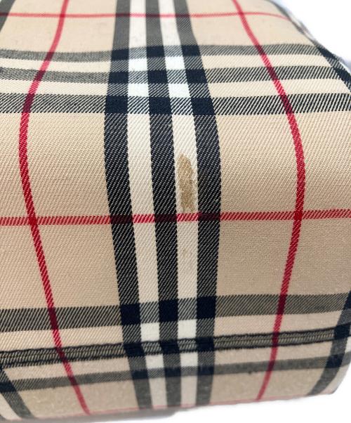 BURBERRY（バーバリー）BURBERRY (バーバリー) ノヴァチェックトートバッグ ベージュの古着・服飾アイテム