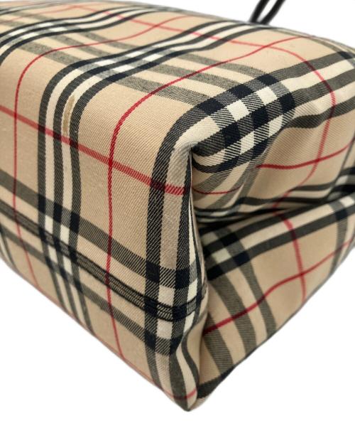 BURBERRY（バーバリー）BURBERRY (バーバリー) ノヴァチェックトートバッグ ベージュの古着・服飾アイテム