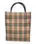 BURBERRY（バーバリー）の古着「ノヴァチェックトートバッグ」｜ベージュ