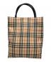 BURBERRY (バーバリー) ノヴァチェックトートバッグ ベージュ：10000円