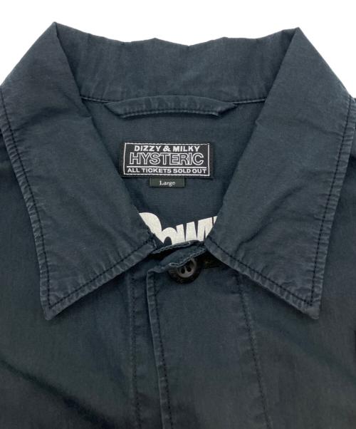Hysteric Glamour（ヒステリックグラマー）Hysteric Glamour (ヒステリックグラマー) DAVID BOWIE ファティーグジャケット ネイビー サイズ:Lの古着・服飾アイテム