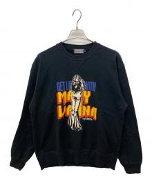 Hysteric Glamour（ヒステリックグラマー）の古着「GET LIFTED WITH MW スウェット」｜ブラック