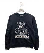 Hysteric Glamourヒステリックグラマー）の古着「SBM FLYING V スウェット」｜ブラック