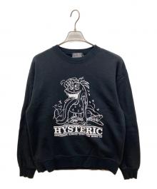 Hysteric Glamour（ヒステリックグラマー）の古着「SBM FLYING V スウェット」｜ブラック