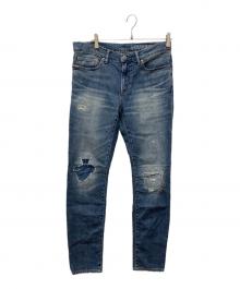 Hysteric Glamour（ヒステリックグラマー）の古着「KPR加工 スリムデニムパンツ」｜インディゴ