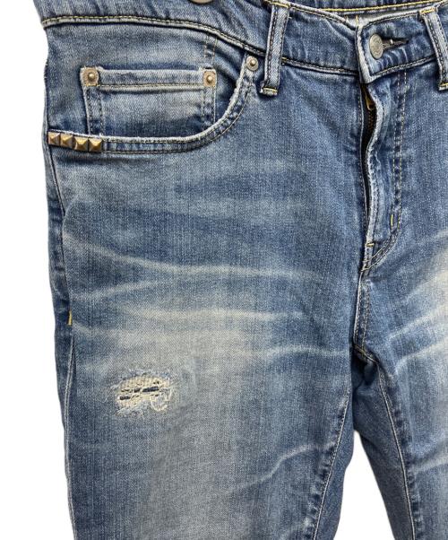 Hysteric Glamour（ヒステリックグラマー）Hysteric Glamour (ヒステリックグラマー) KPR加工 スリムデニムパンツ インディゴ サイズ:32の古着・服飾アイテム