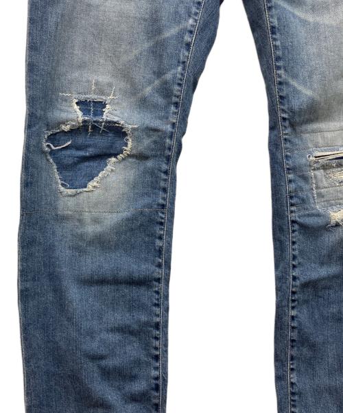 Hysteric Glamour（ヒステリックグラマー）Hysteric Glamour (ヒステリックグラマー) KPR加工 スリムデニムパンツ インディゴ サイズ:32の古着・服飾アイテム