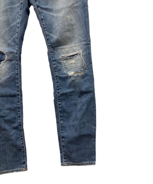 Hysteric Glamour（ヒステリックグラマー）Hysteric Glamour (ヒステリックグラマー) KPR加工 スリムデニムパンツ インディゴ サイズ:32の古着・服飾アイテム