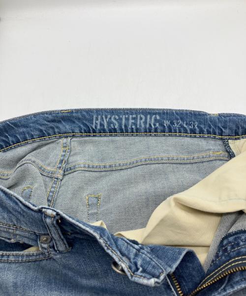 Hysteric Glamour（ヒステリックグラマー）Hysteric Glamour (ヒステリックグラマー) KPR加工 スリムデニムパンツ インディゴ サイズ:32の古着・服飾アイテム