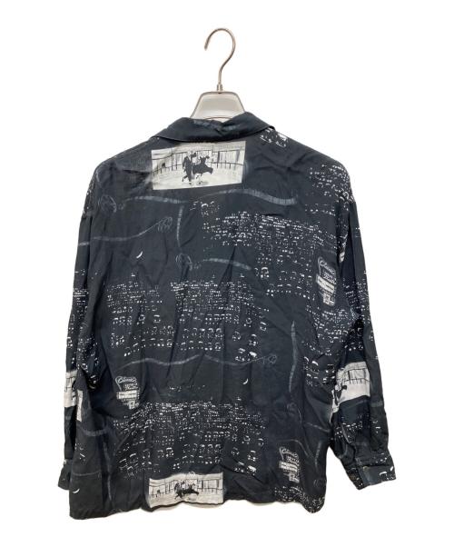 Porter Classic（ポータークラシック）Porter Classic (ポータークラシック) アロハロングシャツ ブラック サイズ:1の古着・服飾アイテム