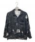 Porter Classic（ポータークラシック）の古着「アロハロングシャツ」｜ブラック