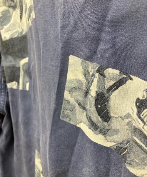 Porter Classic（ポータークラシック）Porter Classic (ポータークラシック) アロハロングシャツ ネイビー サイズ:XSの古着・服飾アイテム