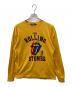 Hysteric Glamour（ヒステリックグラマー）の古着「THE ROLLING STONES/HYSTERIC&STEEL WHEELS Tシャツ　ザ・ローリング・ストーンズ / ヒステリック・アンド・スティール・ホイールズ　ロングスリーブカットソー」｜イエロー
