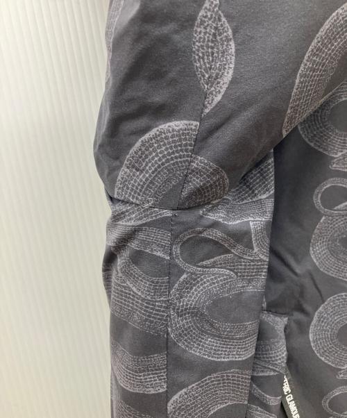 Hysteric Glamour（ヒステリックグラマー）Hysteric Glamour (ヒステリックグラマー) SNAKE LOOP柄 スタンドカラージャケット ブラック サイズ:Mの古着・服飾アイテム