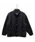Hysteric Glamour（ヒステリックグラマー）の古着「SNAKE LOOP柄 スタンドカラージャケット」｜ブラック