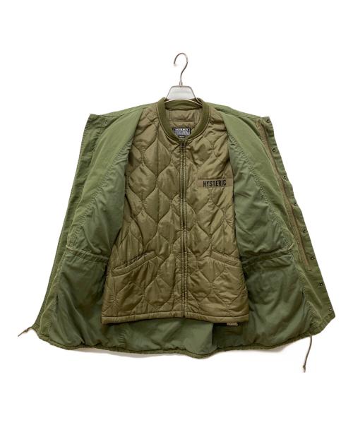 Hysteric Glamour（ヒステリックグラマー）Hysteric Glamour (ヒステリックグラマー) SNAKE&SKULL刺繍 M1951フィールドジャケット カーキ サイズ:Mの古着・服飾アイテム