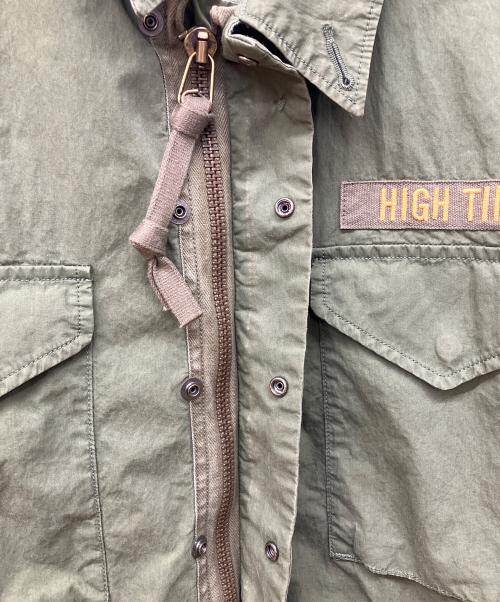 Hysteric Glamour（ヒステリックグラマー）Hysteric Glamour (ヒステリックグラマー) SNAKE&SKULL刺繍 M1951フィールドジャケット カーキ サイズ:Mの古着・服飾アイテム