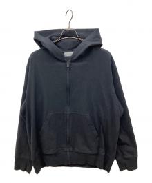 Yohji Yamamoto pour homme（ヨウジヤマモト プールオム）の古着「ジップパーカー」｜ブラック