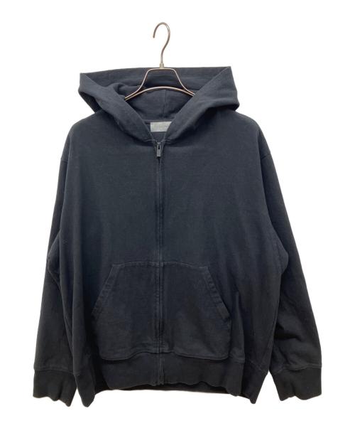 Yohji Yamamoto pour homme（ヨウジヤマモト プールオム）Yohji Yamamoto pour homme (ヨウジヤマモト プールオム) ジップパーカー ブラック サイズ:3の古着・服飾アイテム