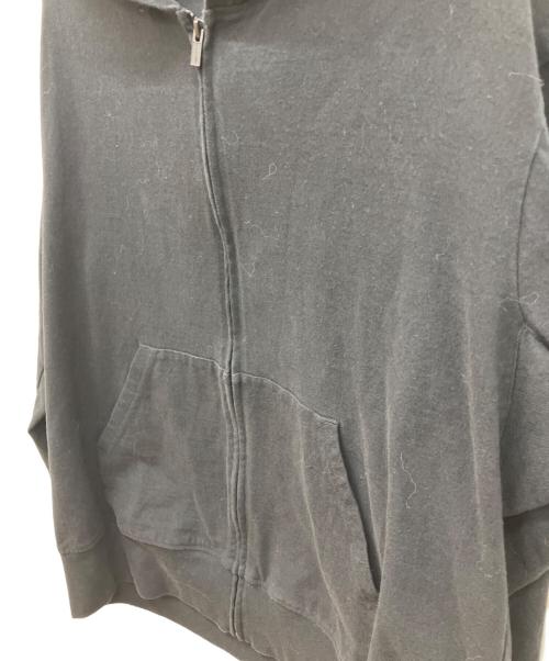 Yohji Yamamoto pour homme（ヨウジヤマモト プールオム）Yohji Yamamoto pour homme (ヨウジヤマモト プールオム) ジップパーカー ブラック サイズ:3の古着・服飾アイテム